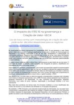 O impacto do IFRS 16 na Governança e Criação de Valor-VEC® - 15/07/2019