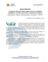 Ajuste Bilionário  no EBITDA e no Lucro Líquido - 7ª Atualização da Tese - Jornal Valor Econômico - 14/09/2011