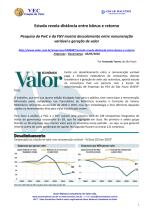 Estudo revela distância entre bônus e retorno - Jornal Valor Econômico - 03/05/2018