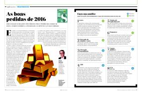 As boas pedidas de 2016 - Aplicações e riscos envolvidos - Revista VOCÊ S/A - 01/12/2015